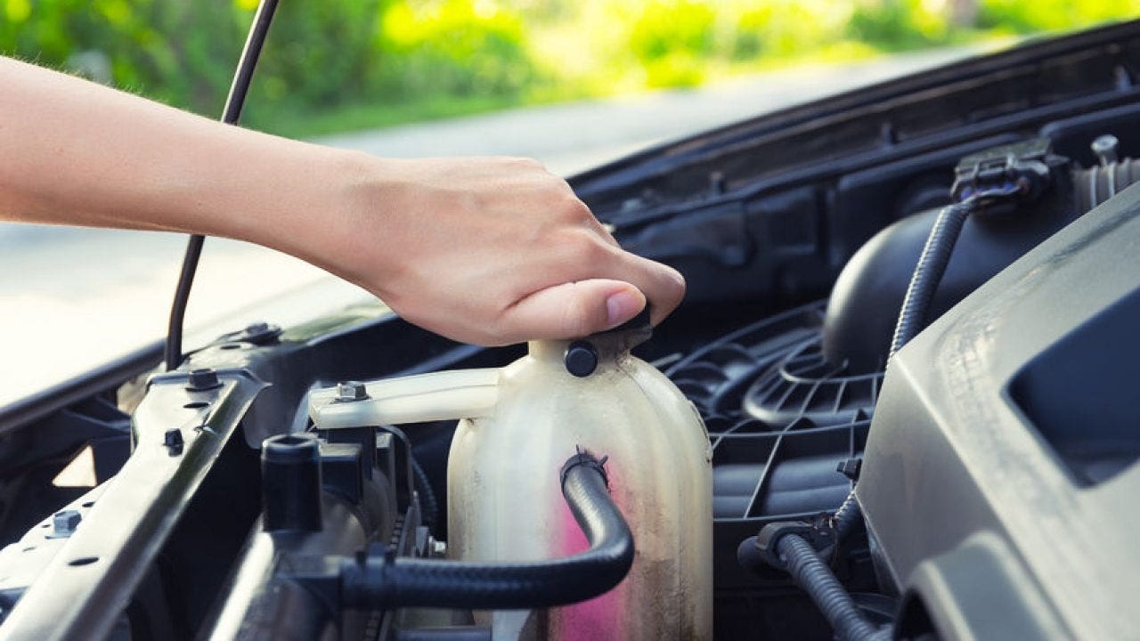 impianto di raffreddamento auto