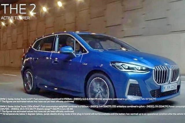 Bmw Serie 2 Active Tourer 2021 blu