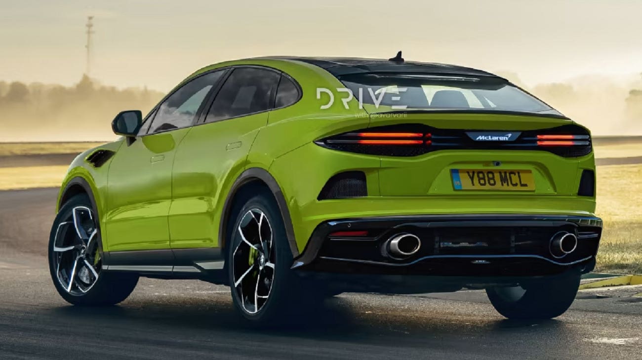 Il SUV della McLaren