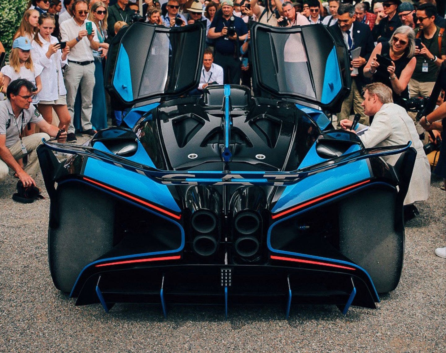 Bugatti Bolide Concorso d'Eleganza Villa d'Este 2022