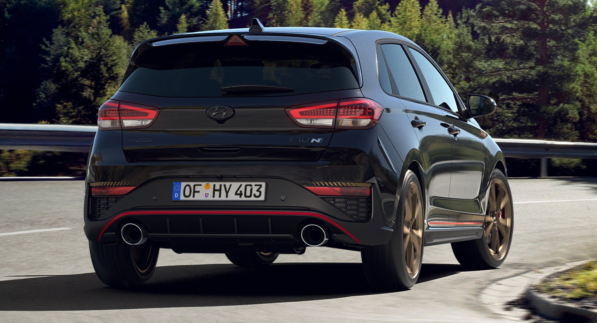 i30 N nera posteriore