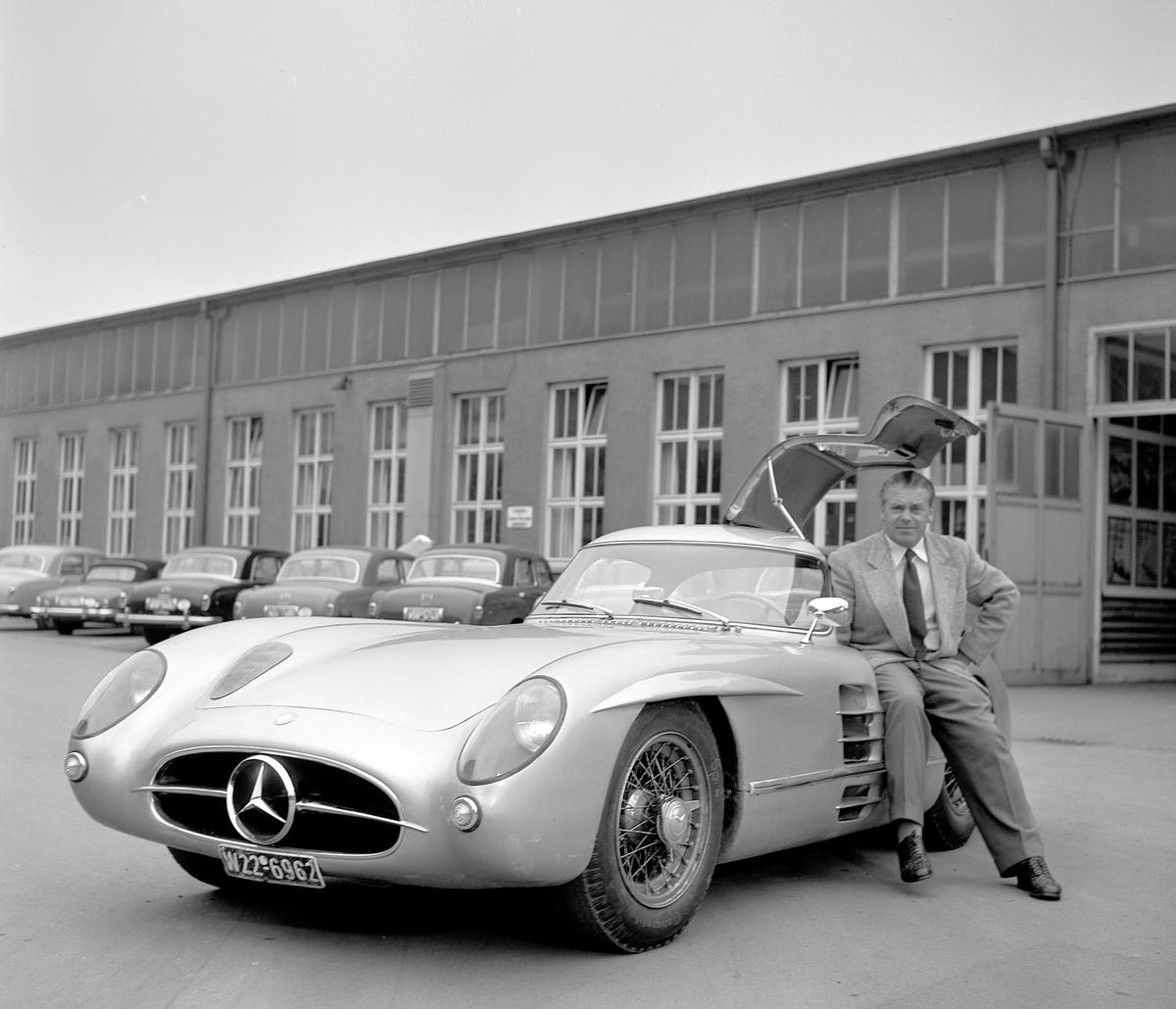 Mercedes-Benz 300 SLR Uhlenhaut Coupé asta record