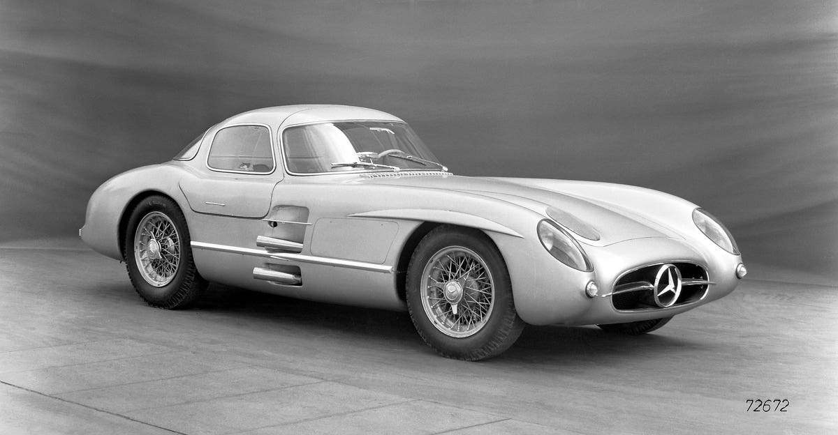 Mercedes-Benz 300 SLR Uhlenhaut Coupé asta record