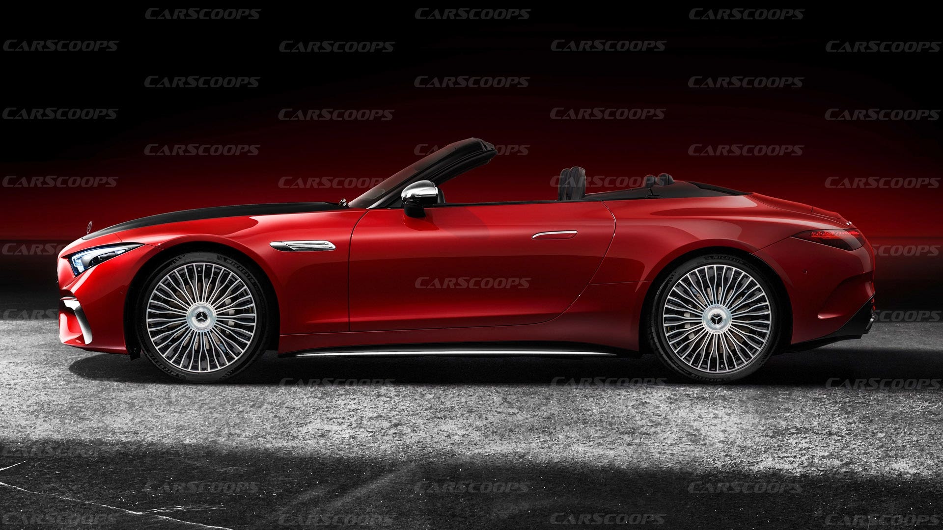 Nuova Mercedes-Maybach SL render