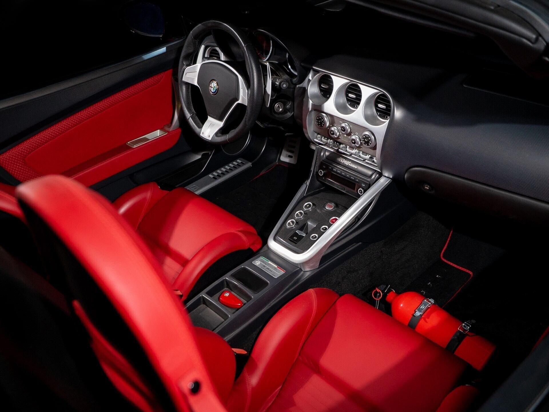 Alfa Romeo 8C Spider 2009 asta