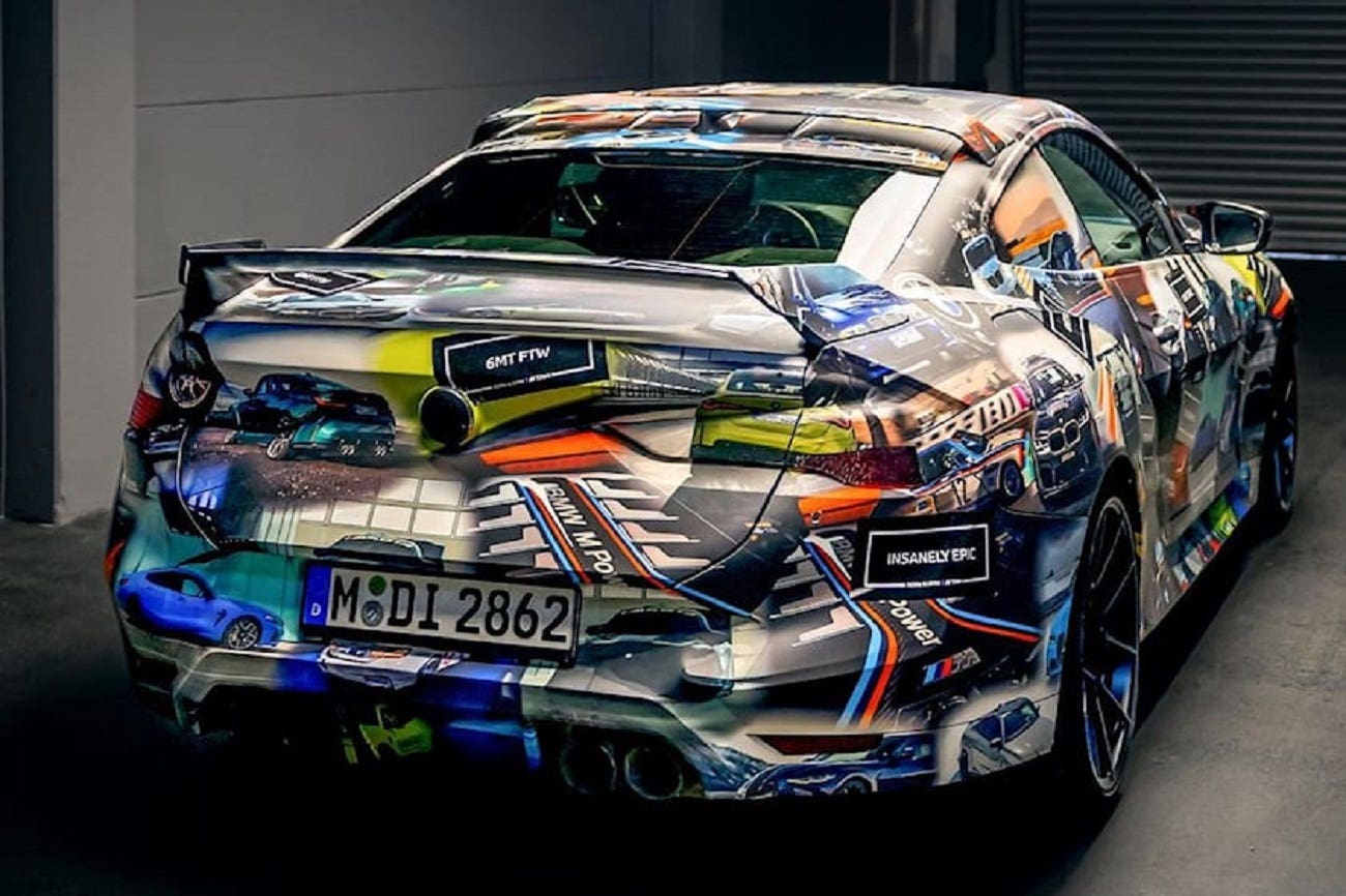 BMW M4 CSL Hommage posteriore