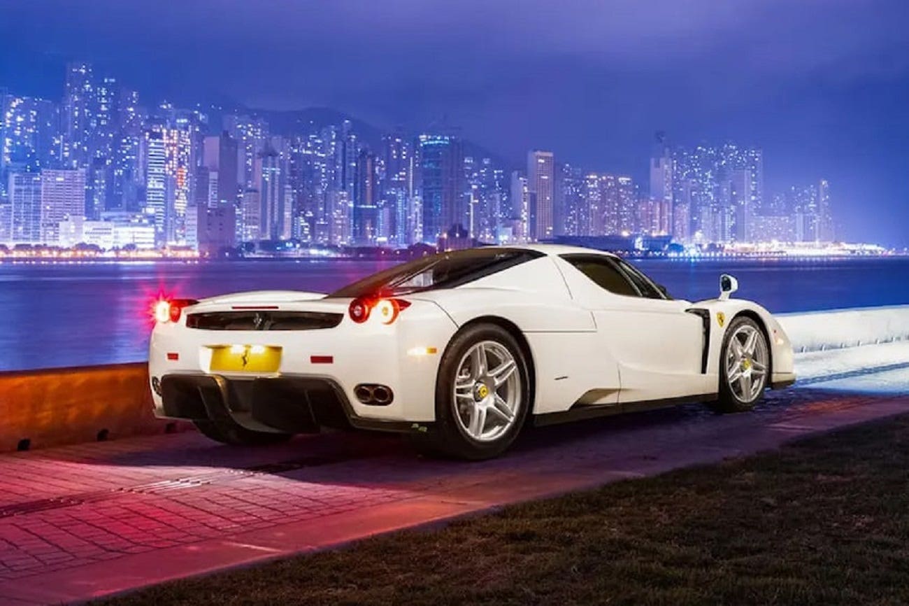 Ferrari Enzo bianca