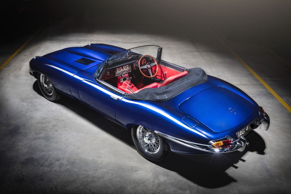 Jaguar E-Type Roadster Series 1 1965 restauro