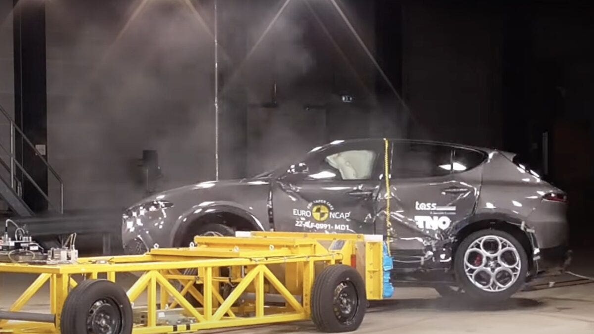 Alfa Romeo Tonale test Euro NCAP