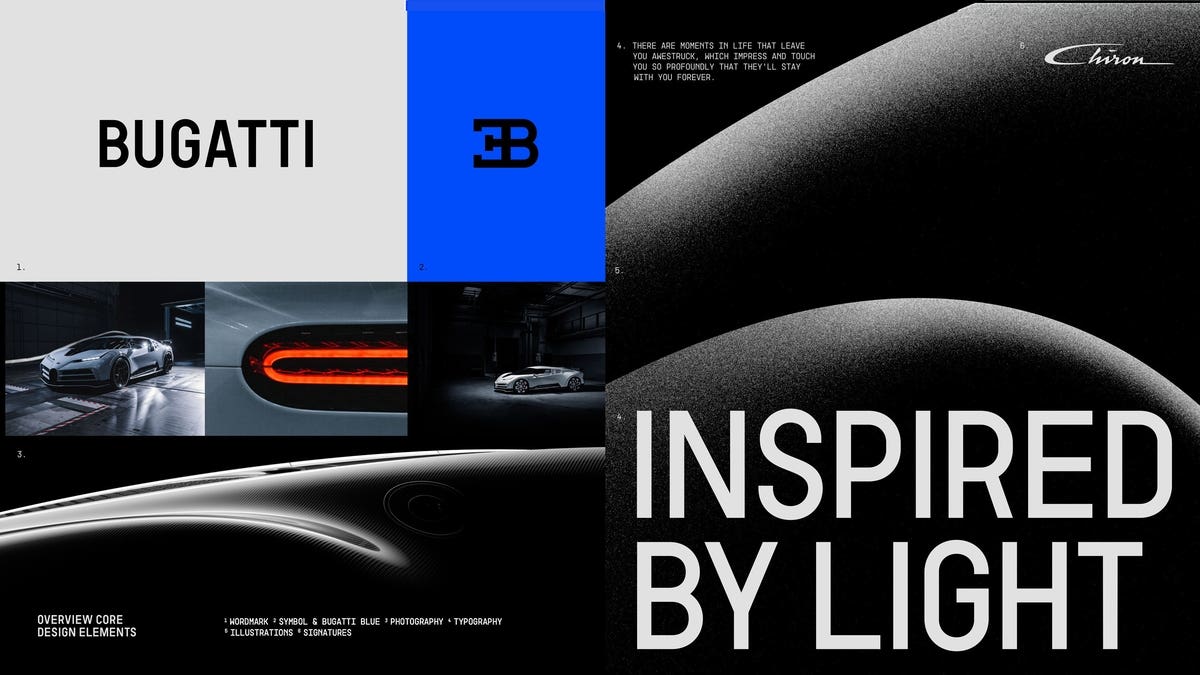 Bugatti nuova identità aziendale