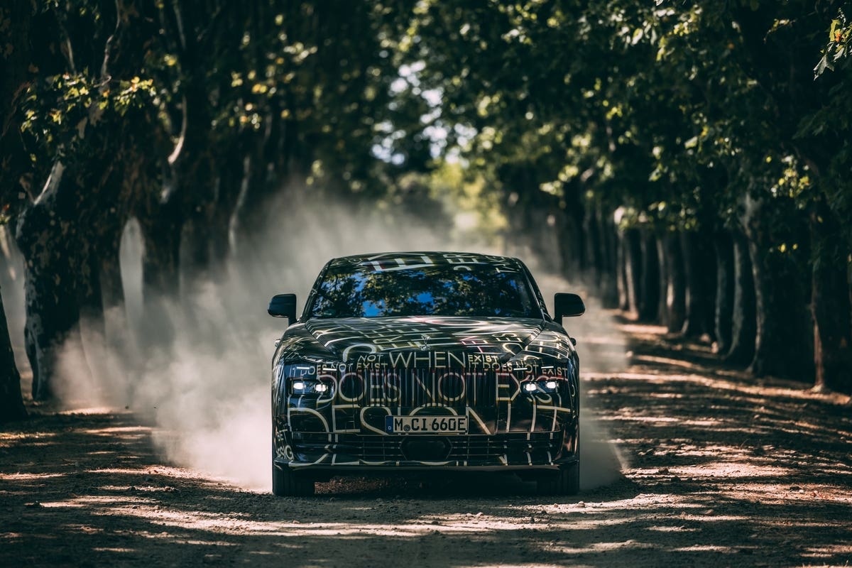 Rolls-Royce Spectre test riviera francese