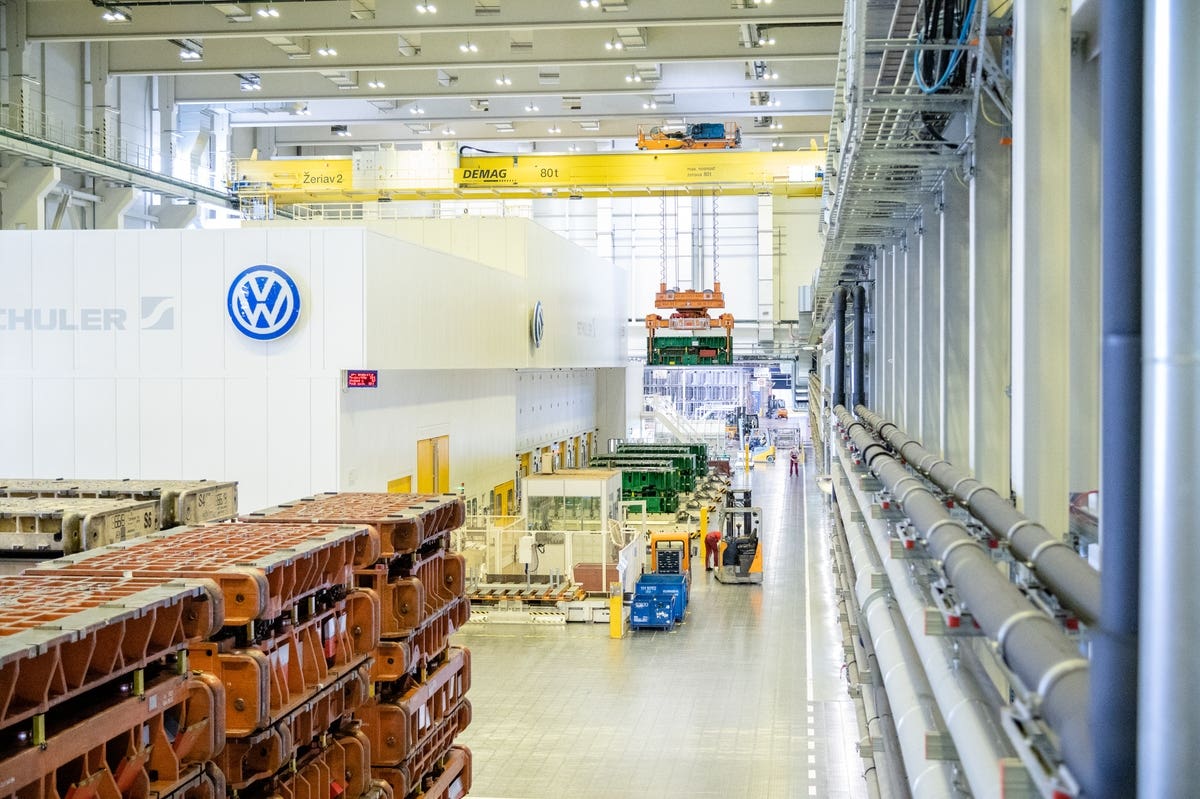 Volkswagen Slovacchia riciclo alluminio