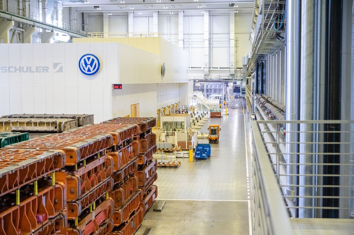 Volkswagen Slovacchia riciclo alluminio