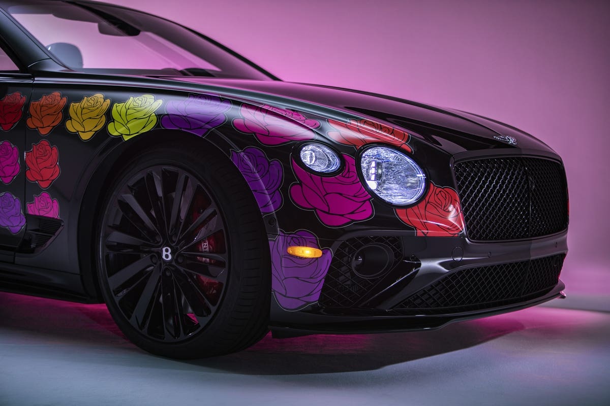 Bentley Continental GT Speed Convertible one-off Craig Sager