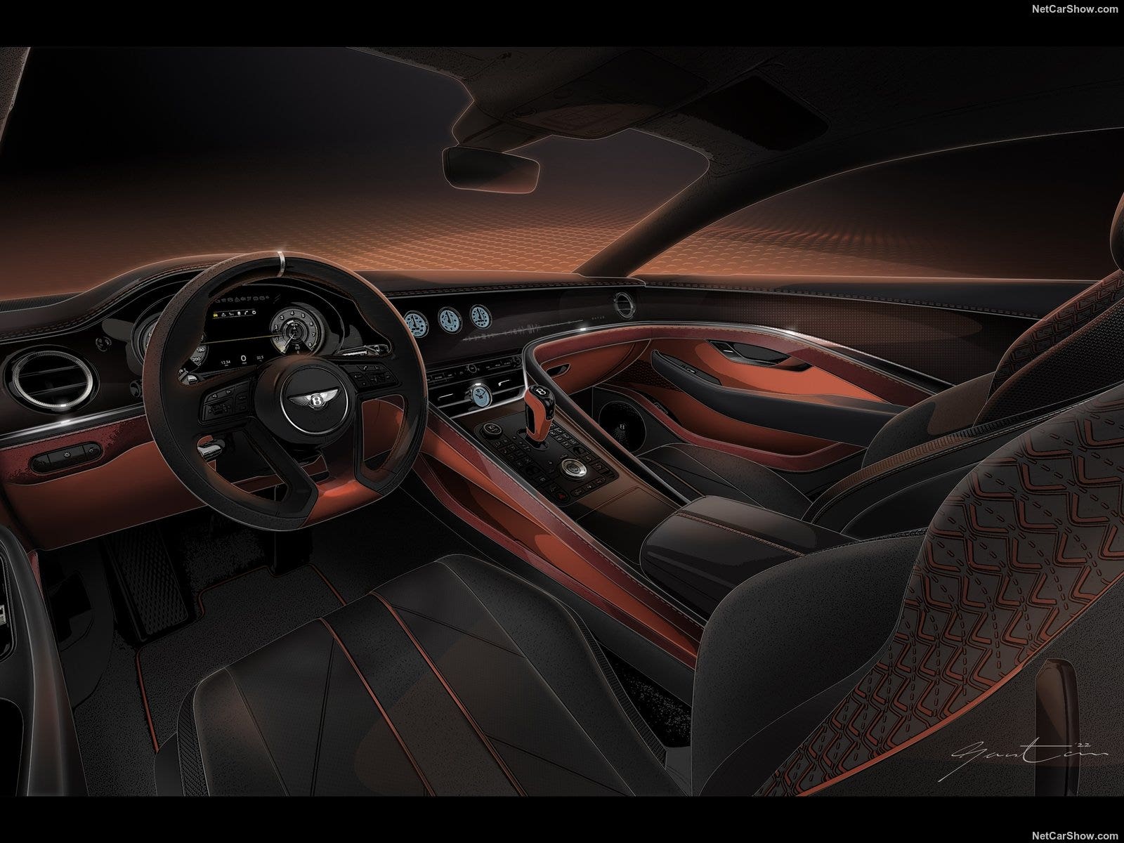 Interni Bentley Mulliner Batur