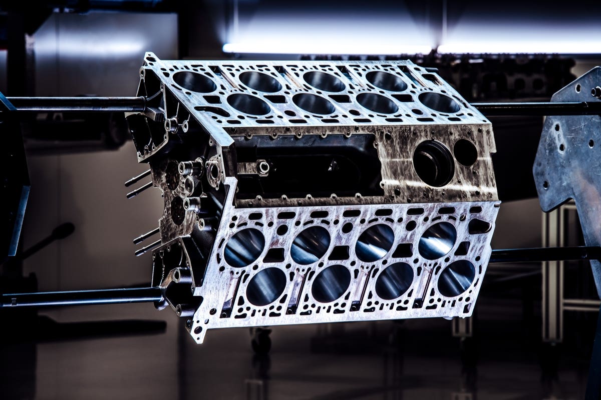 Bugatti W16 motore