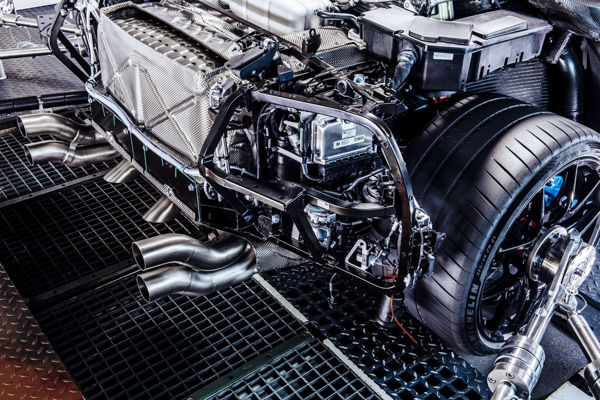 Bugatti W16 motore