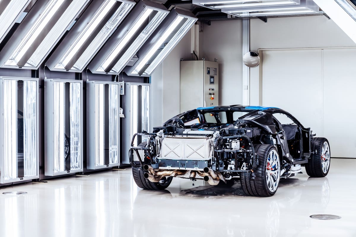 Bugatti W16 motore
