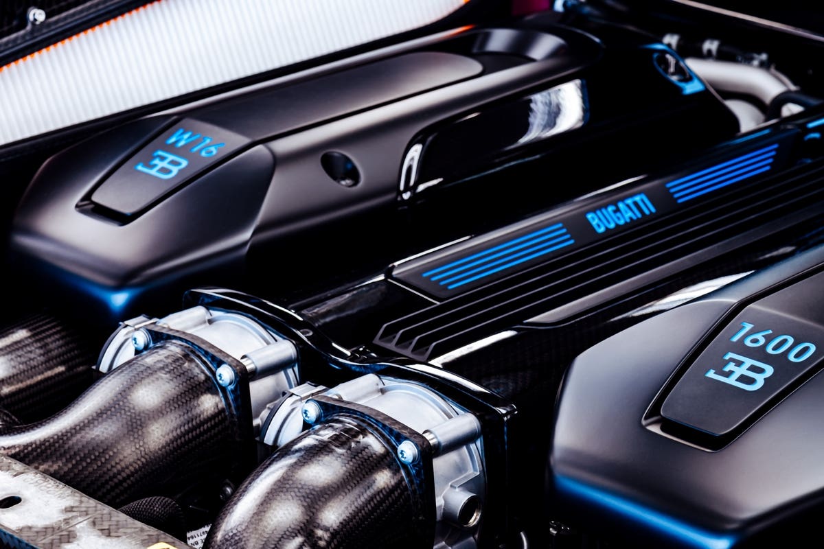 Bugatti W16 motore