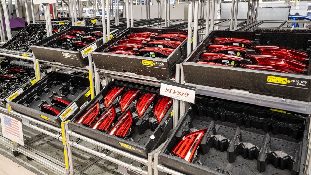 Gruppo BMW imballaggio sostenibile logistica