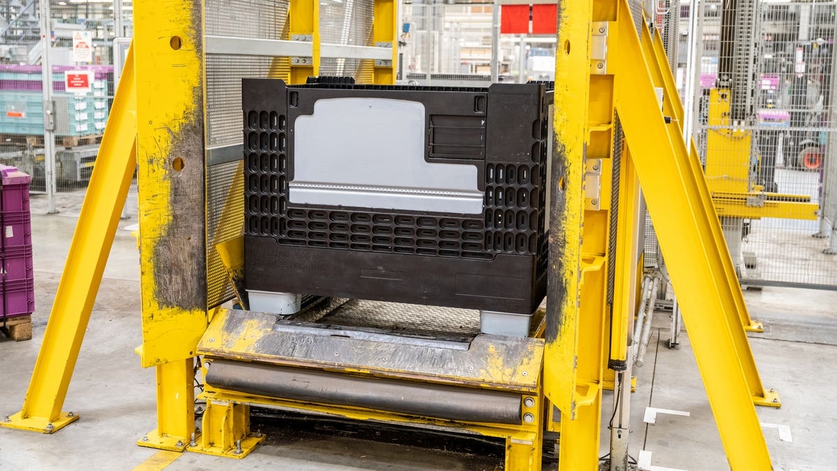 Gruppo BMW imballaggio sostenibile logistica