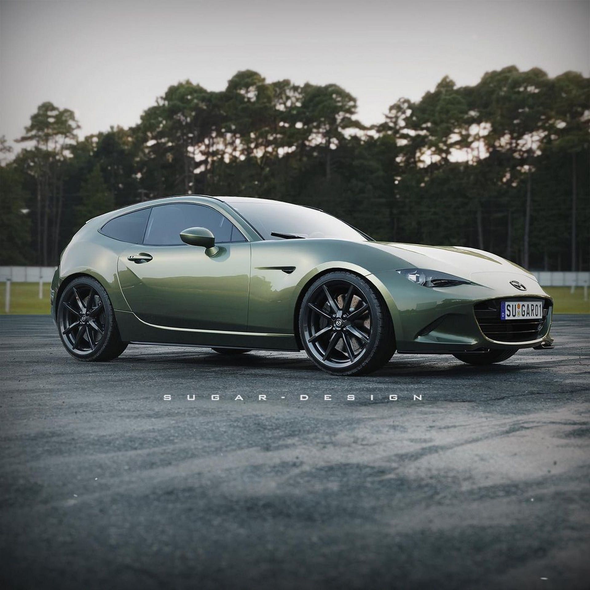 Mazda MX-5 render