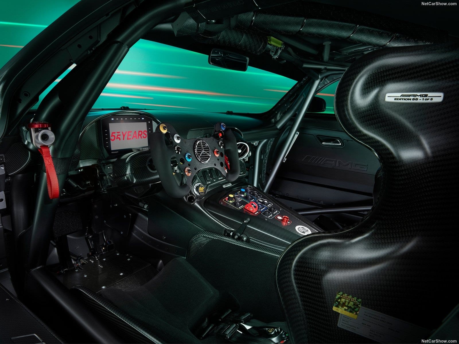 Interni Mercedes AMG GT3 Edition 55