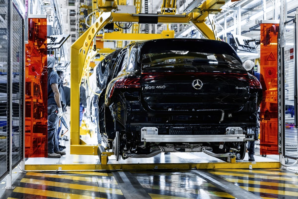 Mercedes EQS SUV produzione Tuscaloosa