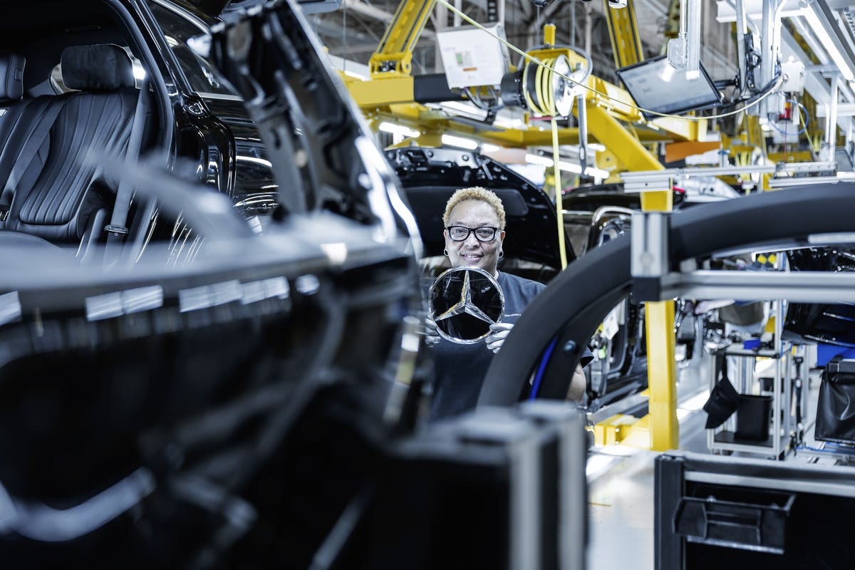 Mercedes EQS SUV produzione Tuscaloosa