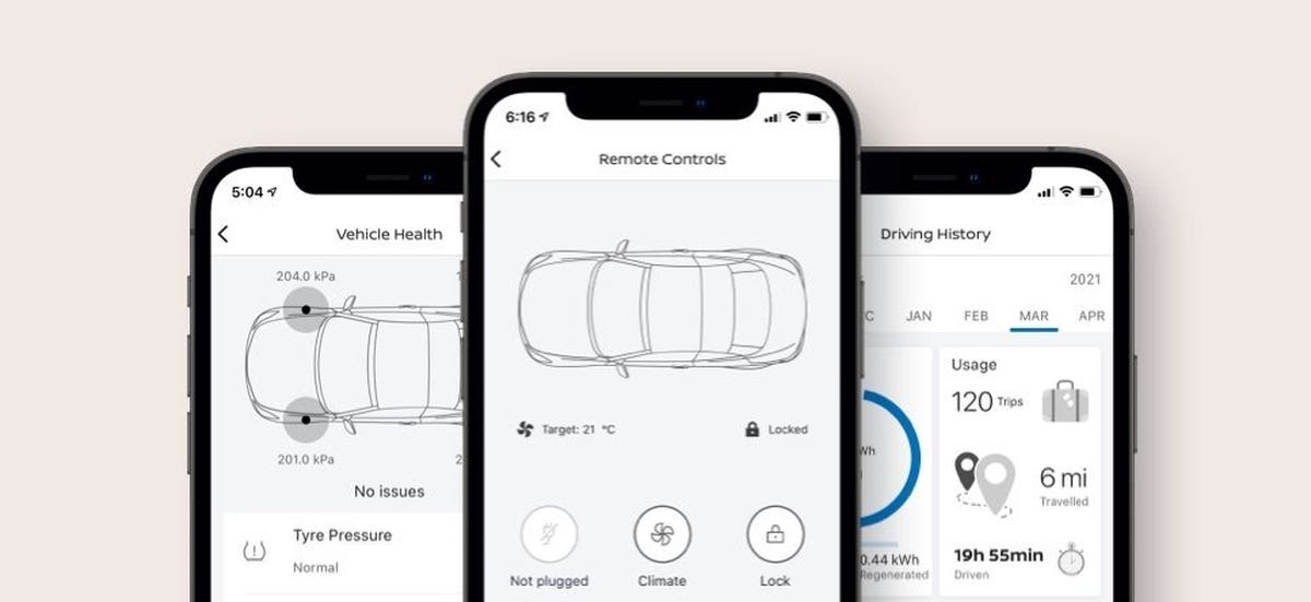 NissanConnect Services app