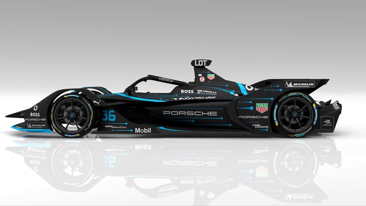Porsche 99X Electric nuova livrea