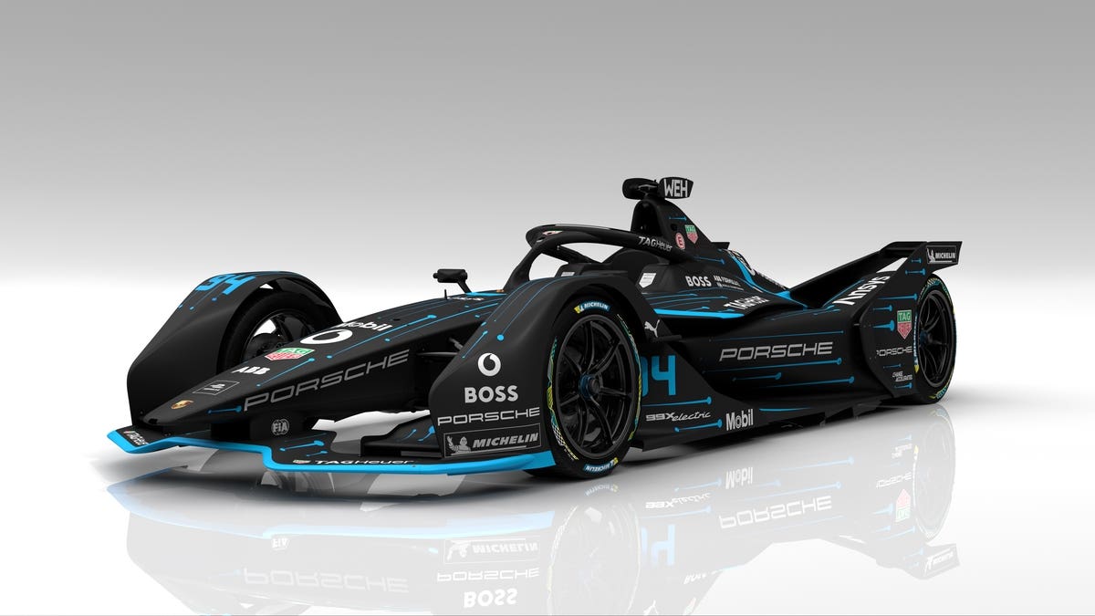 Porsche 99X Electric nuova livrea