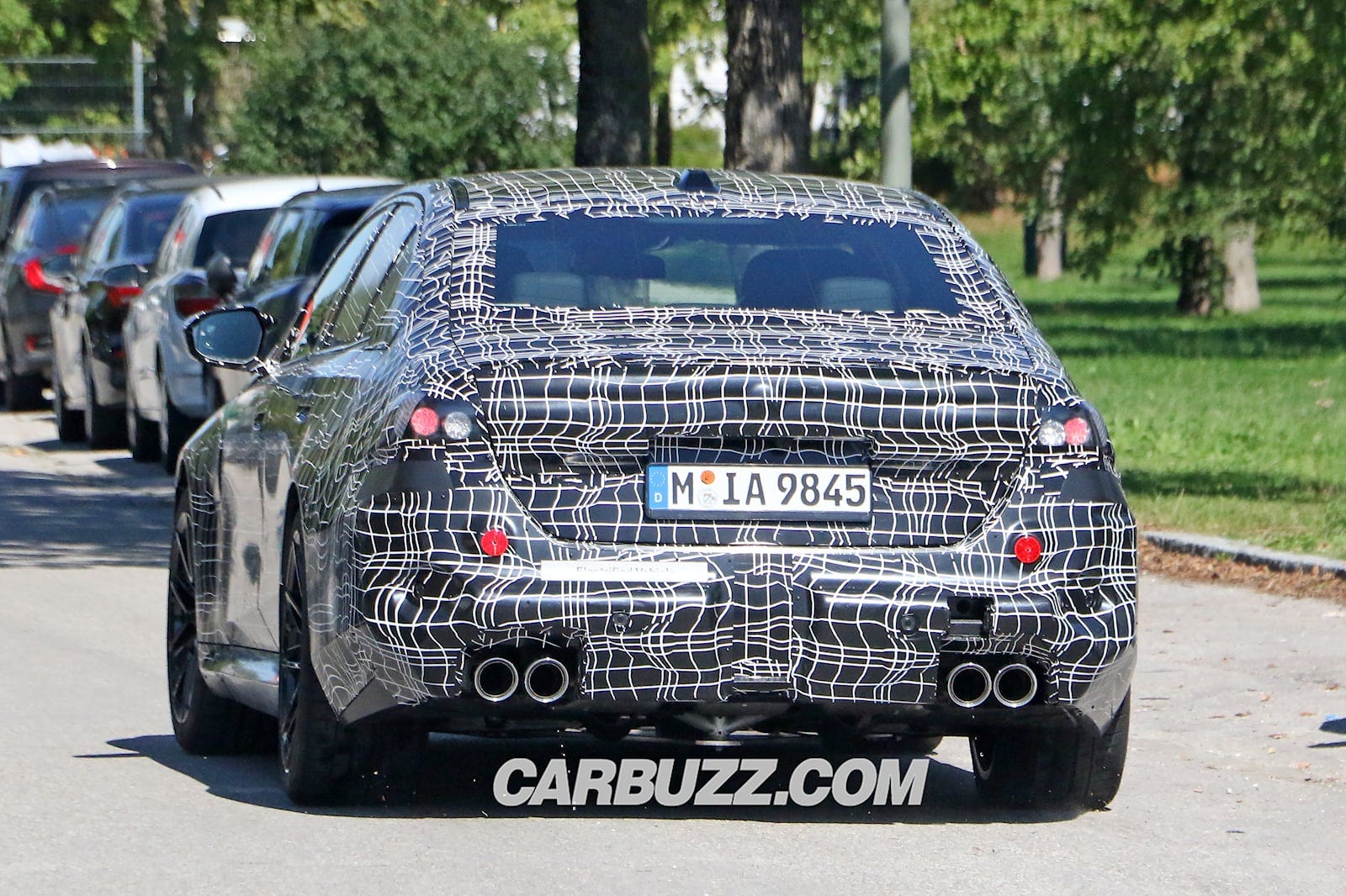 BMW M5 G90 posteriore