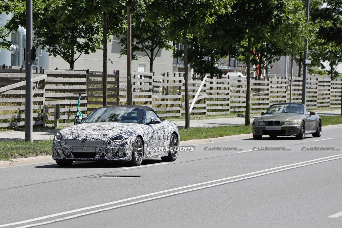 BMW Z4 foto spia
