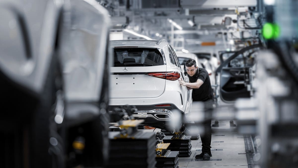 Nuovo Mercedes GLC produzione