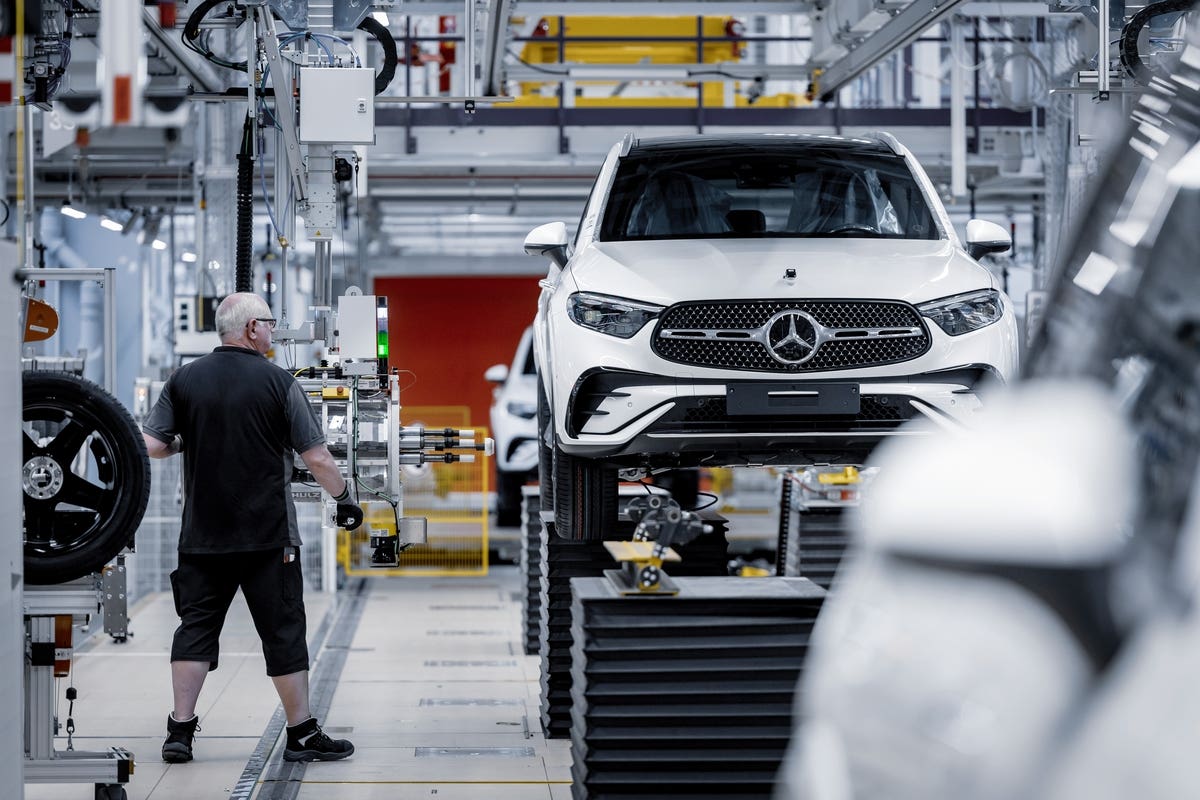 Nuovo Mercedes GLC produzione