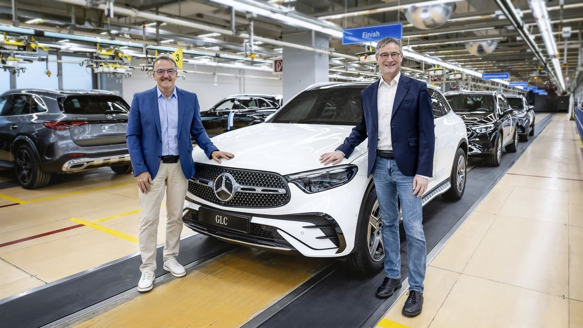 Nuovo Mercedes GLC produzione