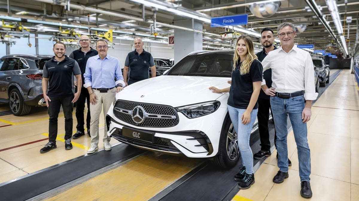 Nuovo Mercedes GLC produzione