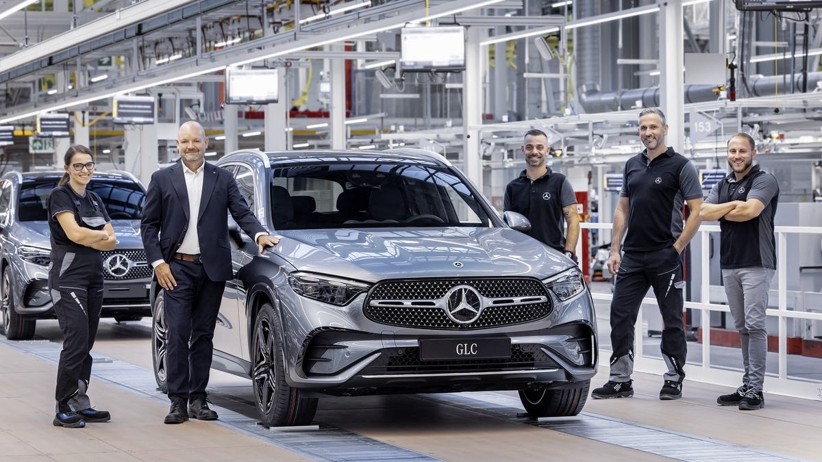 Nuovo Mercedes GLC produzione