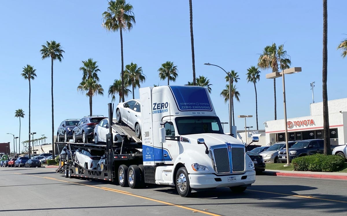 Toyota-Kenworth T680 FCEV test