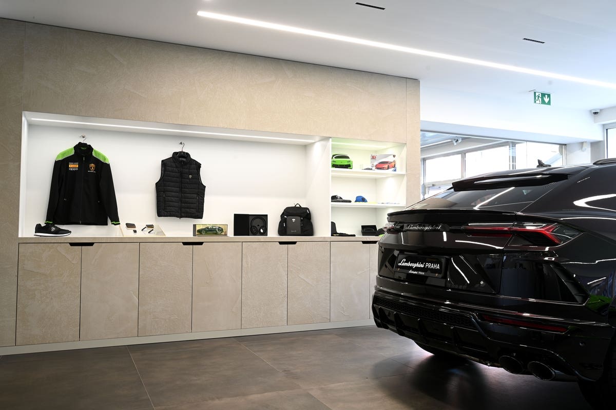 Lamborghini concessionaria Praga
