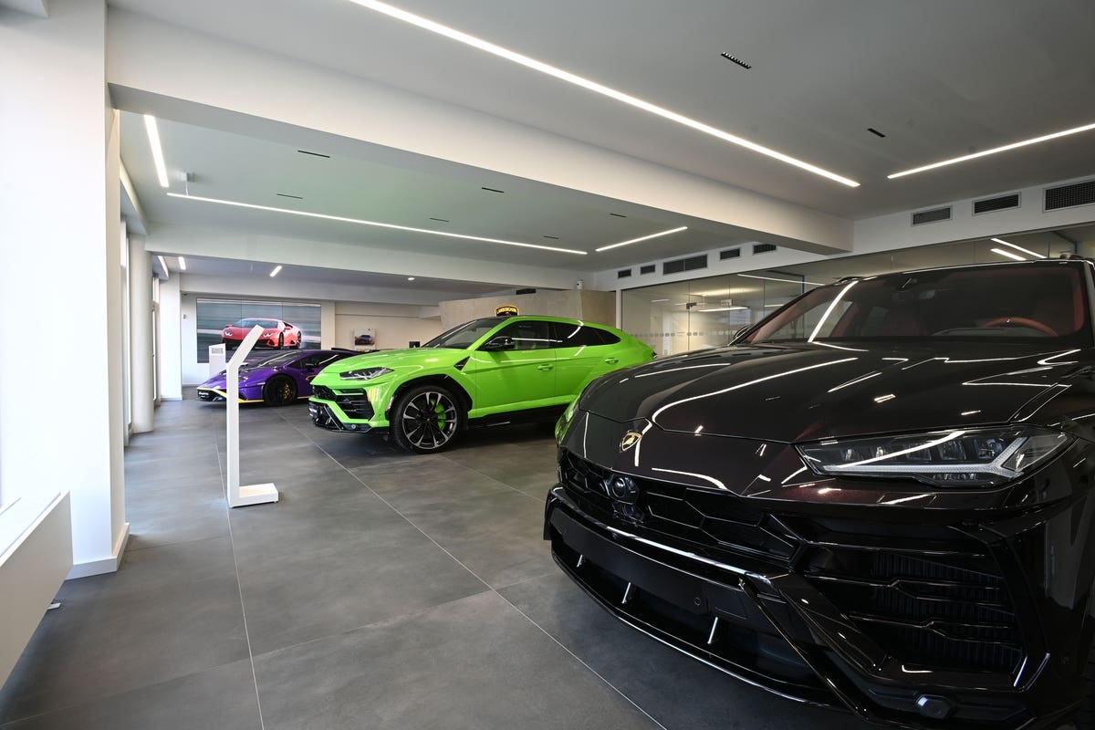 Lamborghini concessionaria Praga