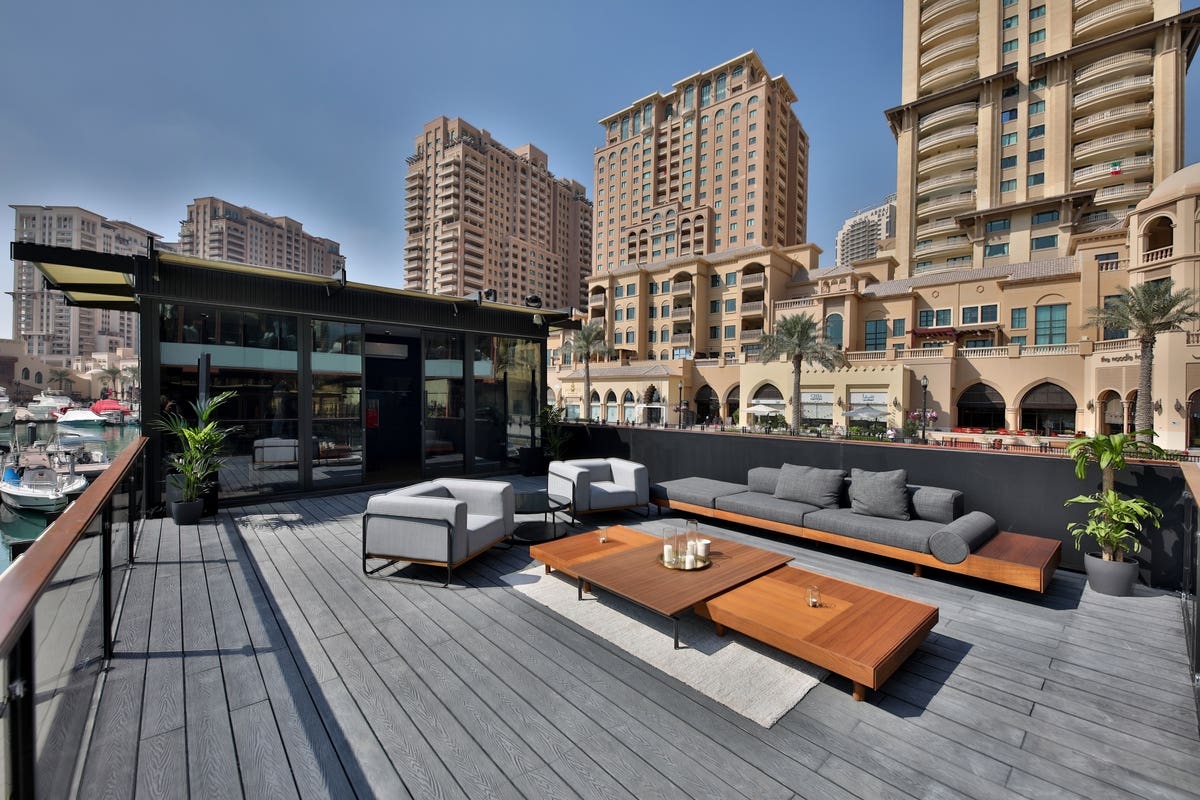 Lamborghini lounge Doha