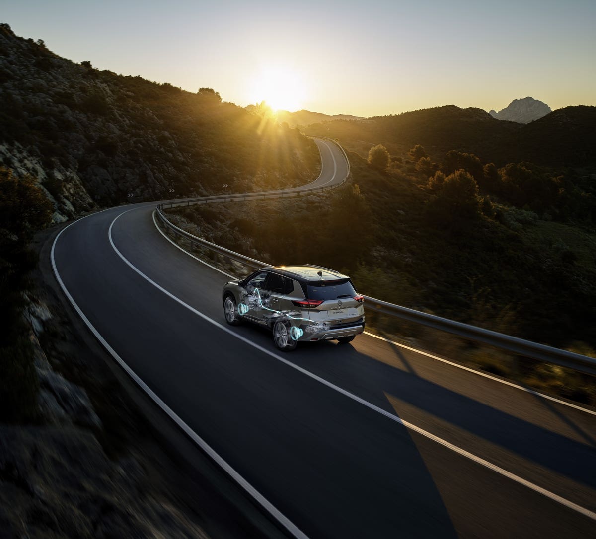Nissan e-4ORCE trazione integrale Europa