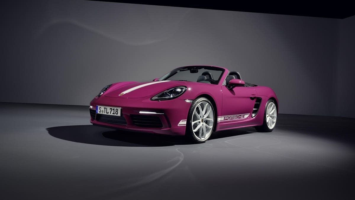 Porsche 718 Cayman e Boxster Style Edition