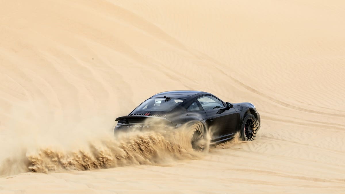 Porsche 911 Dakar anteprima