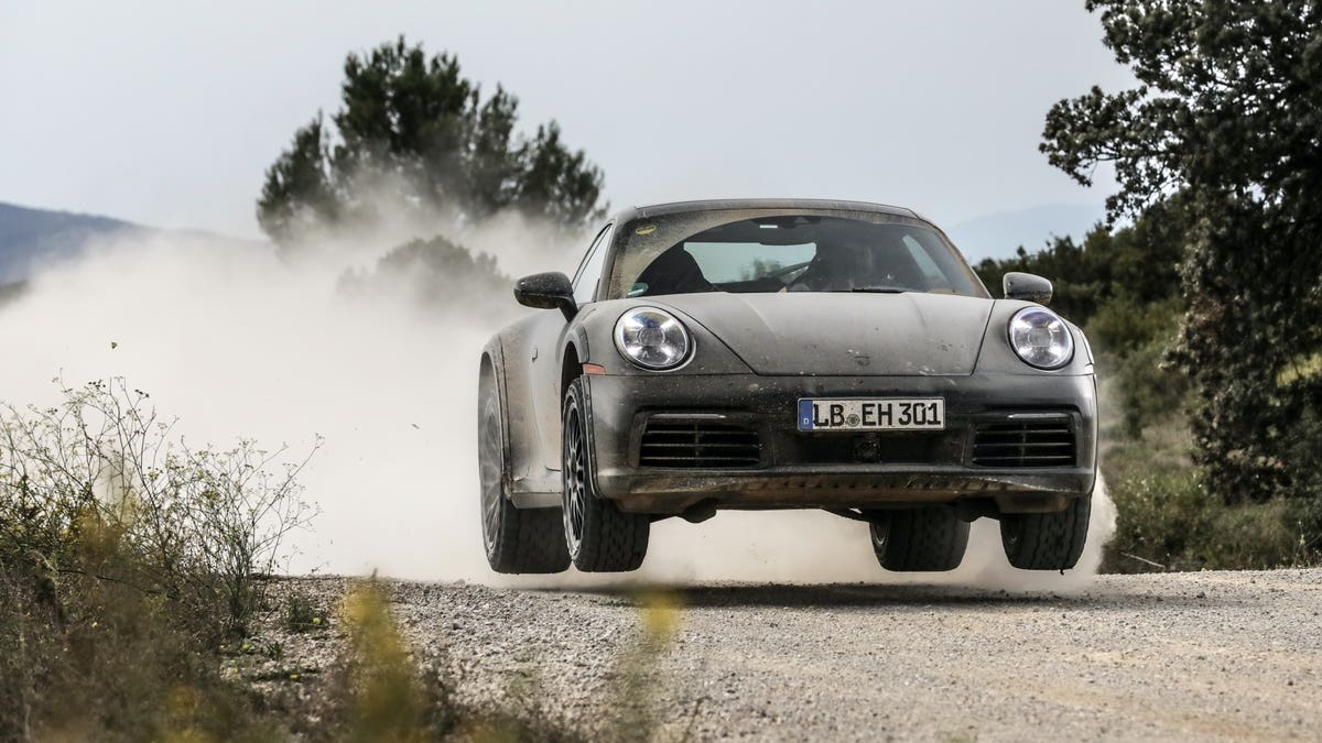 Porsche 911 Dakar anteprima