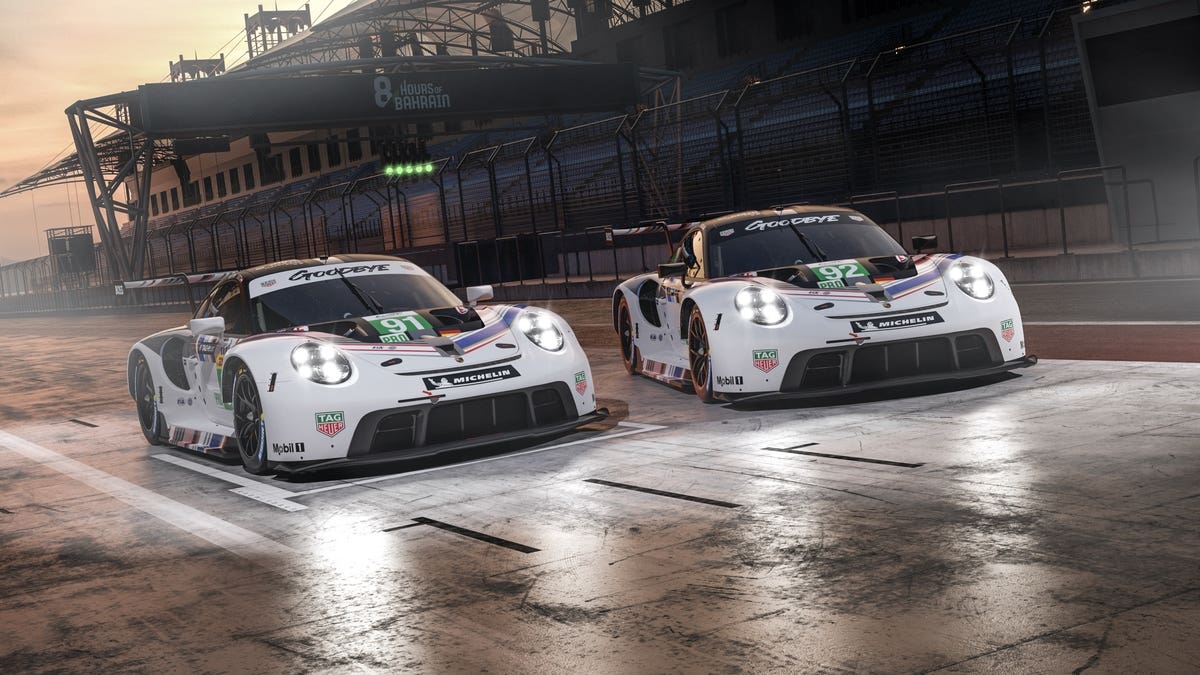 Porsche 911 RSR livrea speciale