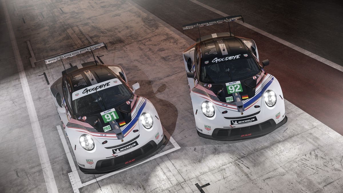 Porsche 911 RSR livrea speciale