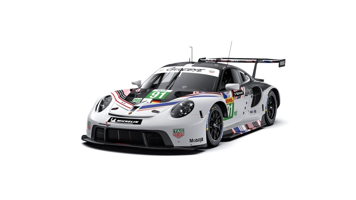 Porsche 911 RSR livrea speciale